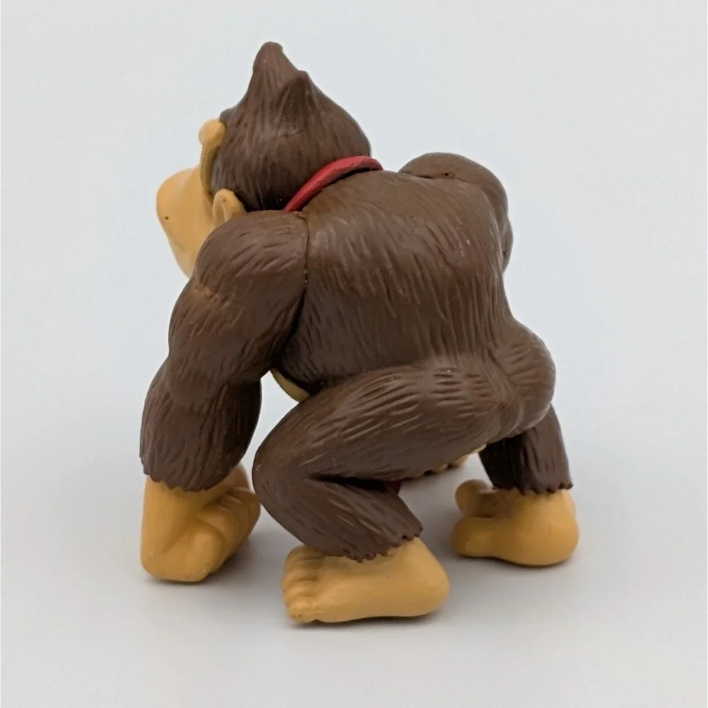 Donkey Kong Nintendo Action Figure Red Tie Collectible Toy Gaming Merchandise